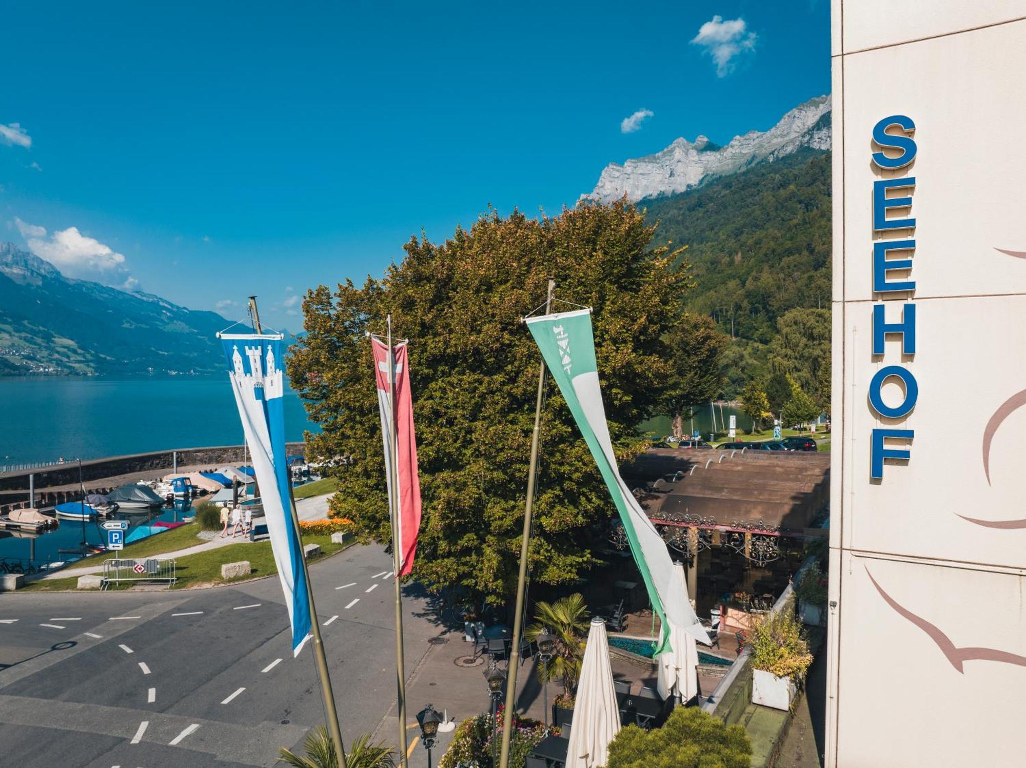 Hotel Seehof Superior Валенщад Екстериор снимка
